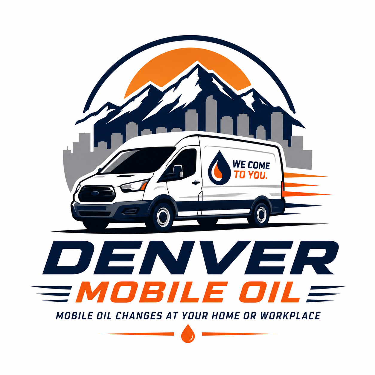 Denver Mobile Oil logo